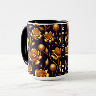 Den moderna samlingen Luxury Boho Guld Ro Mugg