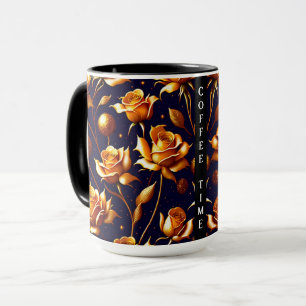 Den moderna samlingen Luxury Guld Boho Ro Mugg