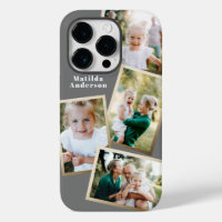 Den moderna snyggten guld-multifotomodelle för