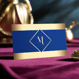 Den moderna Snyggten Guld Ram Visitkort