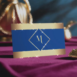 Den moderna Snyggten Guld Ram Visitkort