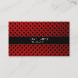 Den moderna snyggten mönster visitkort