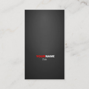 Den moderna stilsorten färgar itu med visitkort
