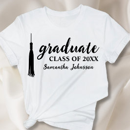 Den moderna Student Namn-Personligen 2024 Studente T Shirt