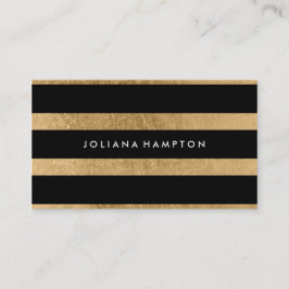 Den moderna svart guld- Luxe visitkorten, Visitkort
