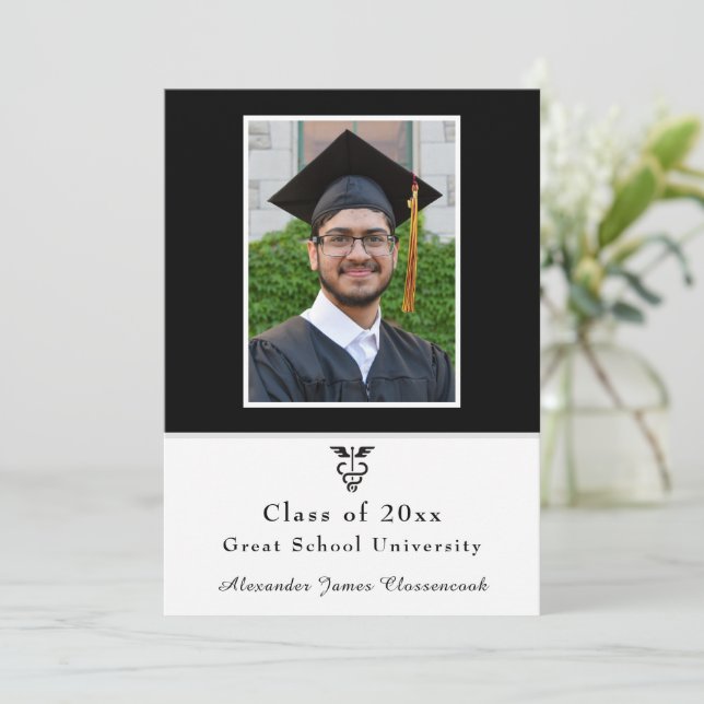 Den moderna svarta svarta Student-familjen med min Meddelande (Stående Fram)
