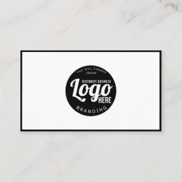 Den moderna Svartvita Anpassningsbarna Gräns - min Visitkort