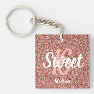Den moderna svenska Personligen 16 Ro Guld Glitter
