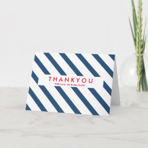 Den moderna Tacken Blue and White Rand Tack Kort