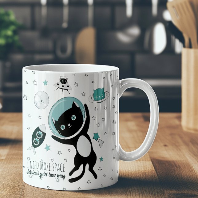 Den moderna Tecknaden för svart platsbeläggning be Kaffemugg (Skapare uppladdad)