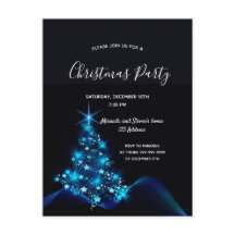 Den moderna träd-inbjudan i party