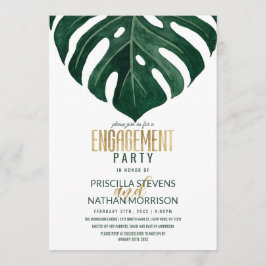 Den moderna tropiska schweiziska Förlovningen Ost  Inbjudningar