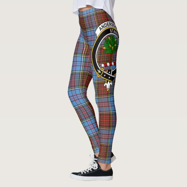 Den moderna Vapenskölden Tartan Kvinnor i den skot Leggings (Vänster)