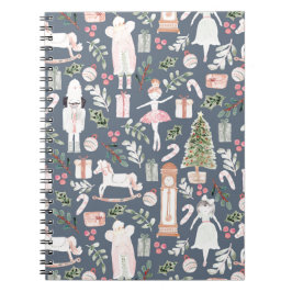 Den moderna vattenfärgen Nutcracker Anteckningsbok