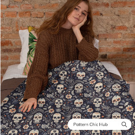 Den moderna Vintagen av det vismliga gotiska sockr Fleecefilt