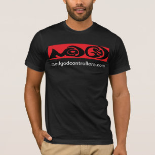 Den ModGod kontrollantT-tröja beklär och tillbak T-shirt