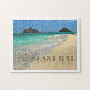 "Den Moks" ön av det Oahu vykortpussel Pussel