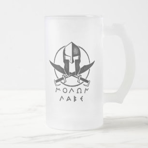 Den Molan Labe komen och tar det Frostat Ölglas