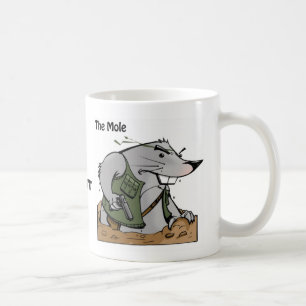 Den MoleAnarcho muggen Kaffemugg