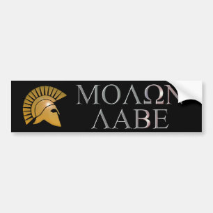 Den Molon Labe bildekalet - välj din färg Bildekal