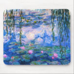 Den Monet näckrosmusen vadderar Musmatta<br><div class="desc">Den Monet näckrosmusen vadderar. Oljemålning på kanfas från 1916. Monet målade hans berömda näckrosdamm obsessively under avgångsklasserna av hans karriär som drar inspiration från det ljust av solen och dess växling, verkställa på vatten och de vatten- blommorna och lövverket. Denna målning presenterar en vibrerande använda av pinks, deppighet och lila...</div>