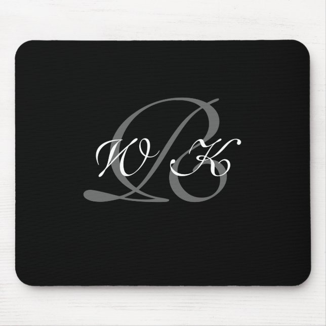 Den Monogrammed musen vadderar Musmatta (Framsidan)