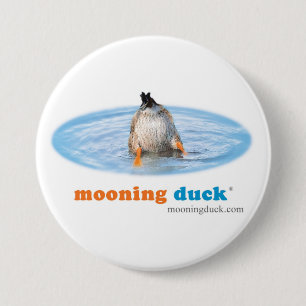 Den Mooningduck logotypen klämmer fast Knapp