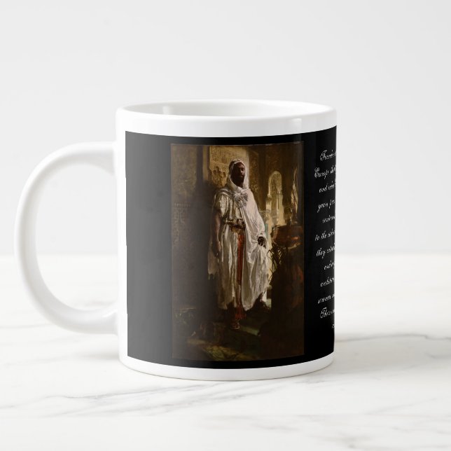 Den moriske hövdingens specialitet* Jumbo-mugg Jumbo Mugg (Vänster)