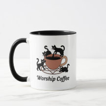 Den mörka herren Katter Tillber Kaffe, Tillber Kaf