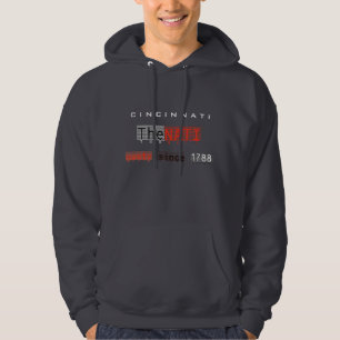 Den mörka hoodien för NATI (Cincinnati) Hoodie