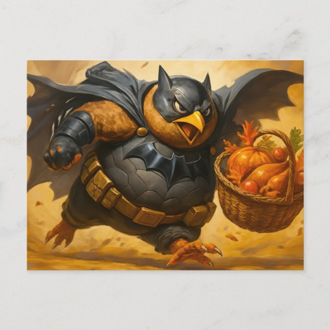 Den mörka kalkonen vykort (Framsida)