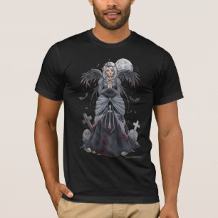 Den mörka Priestessängelskjortan T Shirt