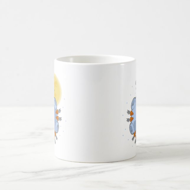 Den mörka sidan av månemuggen kaffemugg (Center)