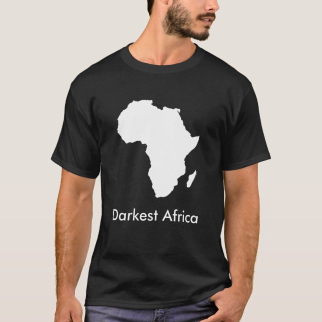 Den mörkaste Afrikan Tee (Framsida)