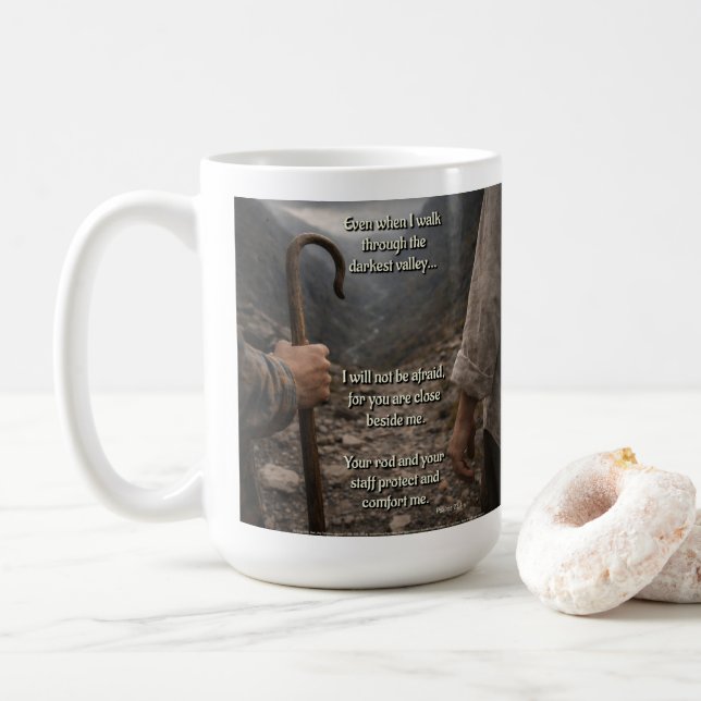 Den mörkaste dalen kaffemugg (Med munk)