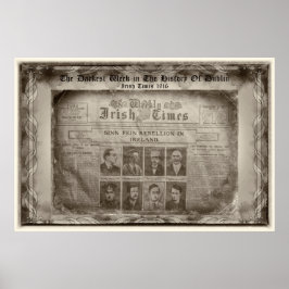 Den mörkaste veckan i Dublin Poster