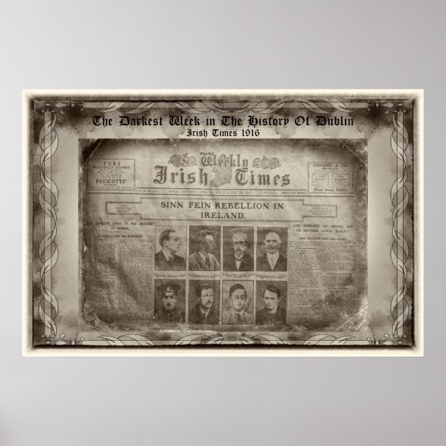 Den mörkaste veckan i Dublin Poster (Framsidan)