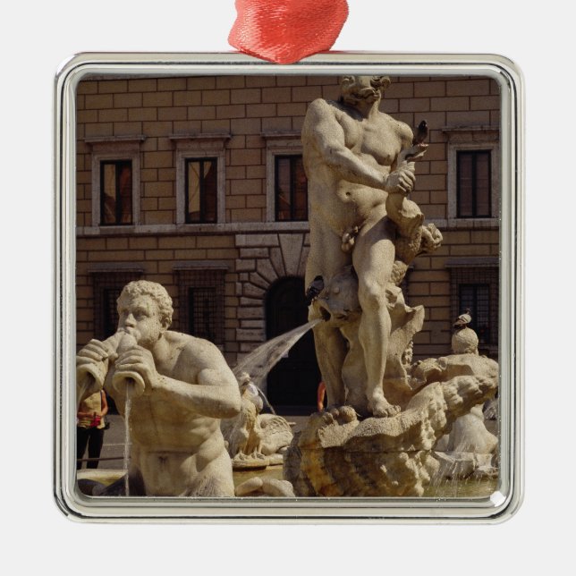 Den Moro fontänen Julgransprydnad Metall (Framsidan)