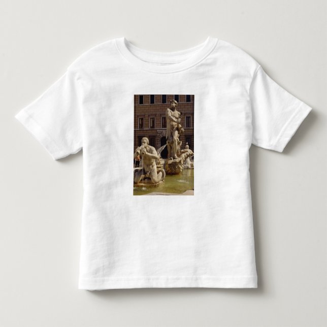 Den Moro fontänen T Shirt (Framsida)
