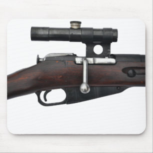 Den Mosin Nagant ww2 prickskyttmusen vadderar! Musmatta