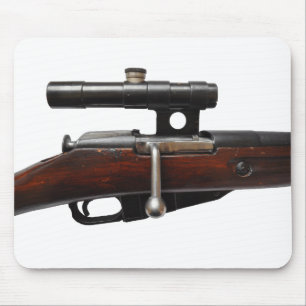 Den Mosin Nagant ww2 prickskyttmusen vadderar! Musmatta