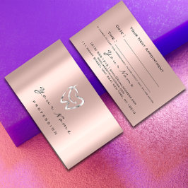 Den Möte Logotypen för tandläkare Silver Ro Tidsbeställning Kort