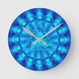 Den Motivational högtalaren tar tid på - var Rund Klocka