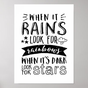 Den Motivational livcitationsteckenaffischen ger Poster