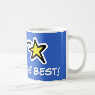 Den Motivational muggen med stjärna är du det Kaffemugg