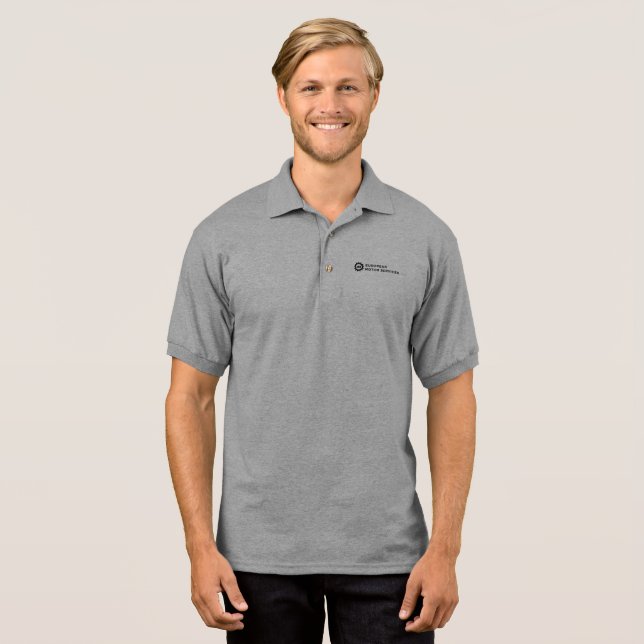 Den motoriska europén servar, LLC - Polo Polotröja (Hel framsida)