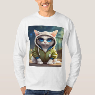 "Den motspända passionen: en dedikerad katt-overs T Shirt