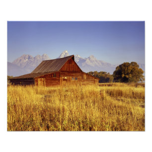 Den Moulton ladugården på mormons ror Fototryck