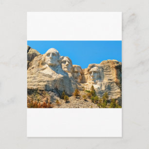 Den Mount Rushmore klassikern beskådar Vykort