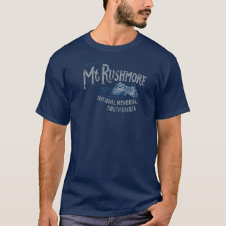 Den Mount Rushmore medborgareminnesmärken parkerar T-shirt